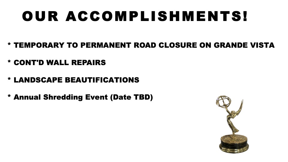 Accomplishments